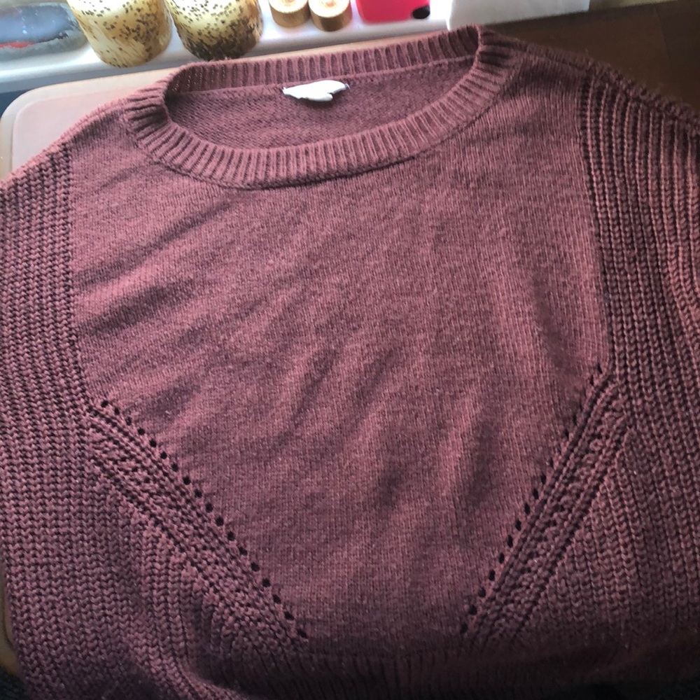 Burgundy Aeropostale sweater